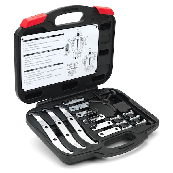 6" Combo 2/3 Jaw Rev Gear Puller Kit17